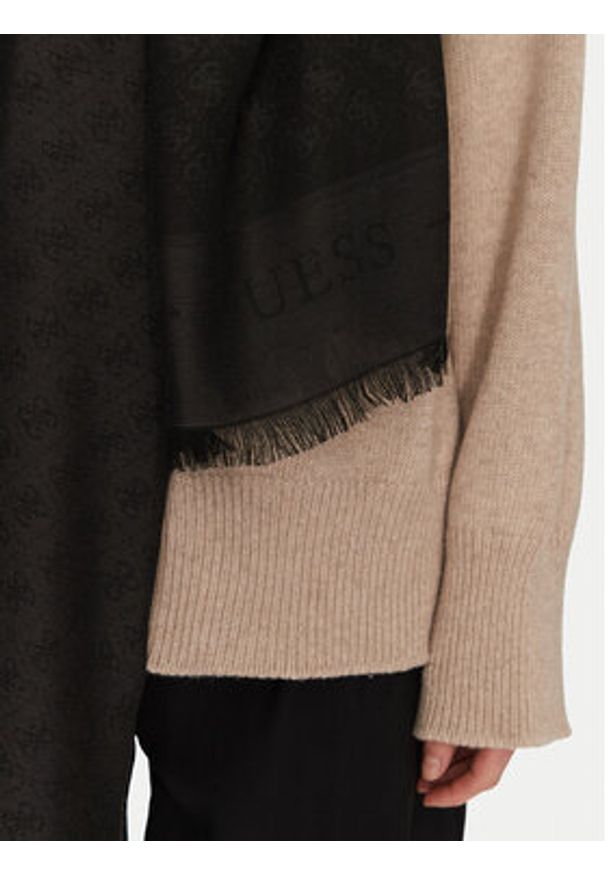 Guess Szal AW5278 MOD03 Czarny. Kolor: czarny. Materiał: materiał