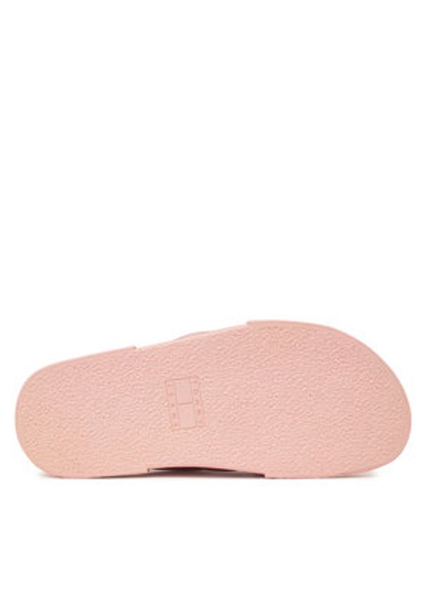 Tommy Jeans Klapki Tjw Flatform Sandal EN0EN02775 Różowy. Kolor: różowy. Materiał: materiał