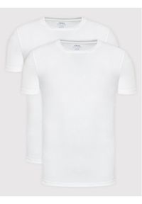 Polo Ralph Lauren Komplet 2 t-shirtów Core Replen 714835960002 Biały Slim Fit. Typ kołnierza: polo. Kolor: biały. Materiał: bawełna