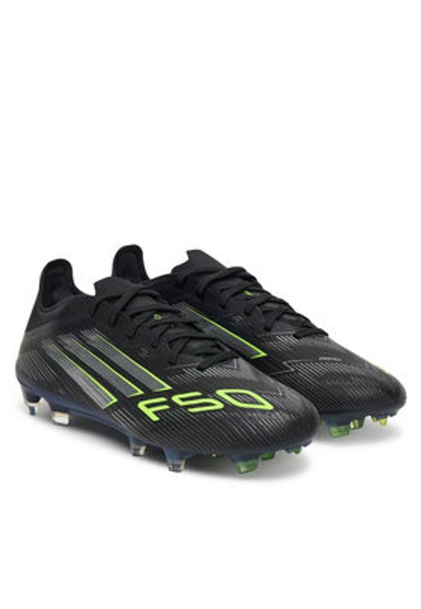 Adidas - adidas Buty do piłki nożnej F50 Pro Firm Ground JH7687 Czarny. Kolor: czarny. Materiał: materiał