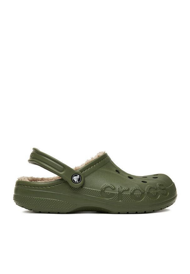 Crocs Klapki C-BAYA LINED CLOG 205969-3TC Zielony. Kolor: zielony