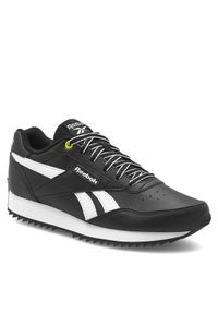 Reebok Sneakersy Rewind Run Ri 100032929-W Czarny. Kolor: czarny. Materiał: skóra. Sport: bieganie