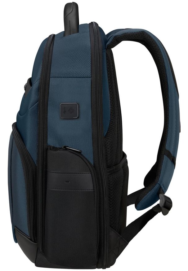 Plecak Samsonite 147137 1090 15.6'' PRO-DLX 6 EXP niebieski. Kolor: niebieski. Materiał: materiał, skóra. Wzór: kolorowy. Styl: biznesowy, elegancki