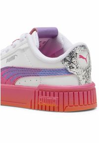 Puma - Sneakersy PUMA x TROLLS Carina 2.0 dla małych dzieci PUMA. Kolor: biały, różowy, wielokolorowy, pomarańczowy, żółty