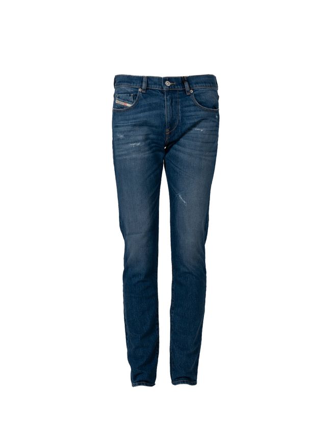 Diesel Jeansy "D-Strukt" | A12025-R0R72 | Mężczyzna | Niebieski. Okazja: na co dzień. Kolor: niebieski. Długość: długie. Styl: casual, rockowy
