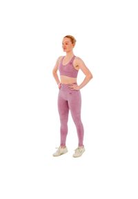 XTREME SOCKSWEAR - Damski zestaw sportowy Xtreme - legginsy sportowe + top sportowy - Różowy. Kolor: różowy. Sport: fitness