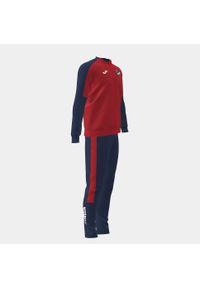 Dres do piłki nożnej męski Joma Boy Eco championship. Kolor: czerwony, niebieski, wielokolorowy. Materiał: dresówka. Sport: piłka nożna