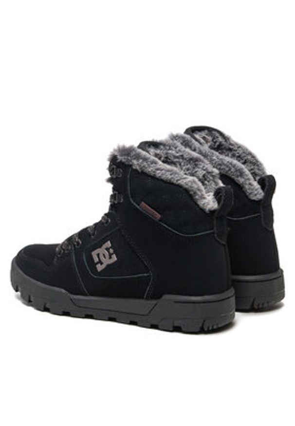 DC Shoes Trzewiki Manteca 4 ADJB100012-BK2 Czarny. Kolor: czarny. Materiał: skóra
