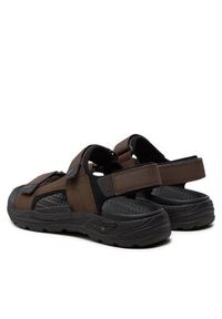 skechers - Skechers Sandały Arch Fit Motley Sd-Kontra 204349/BRN Brązowy. Kolor: brązowy. Materiał: skóra #3