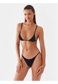 Calvin Klein Swimwear Dół od bikini KW0KW02212 Czarny. Kolor: czarny. Materiał: syntetyk