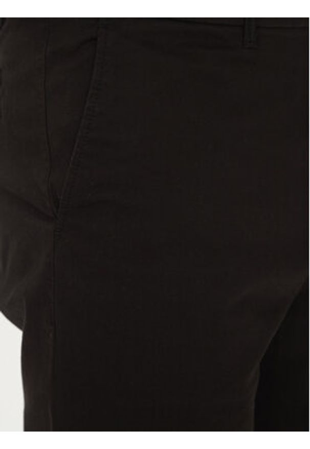 Calvin Klein Szorty materiałowe Modern Twill Reg. Straight Short K10K114068 Czarny Regular Fit. Kolor: czarny. Materiał: bawełna