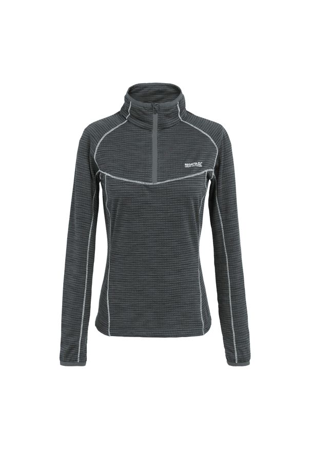 Regatta - Polar turystyczny damski Yonder II. Kolor: szary. Materiał: polar. Sport: turystyka piesza