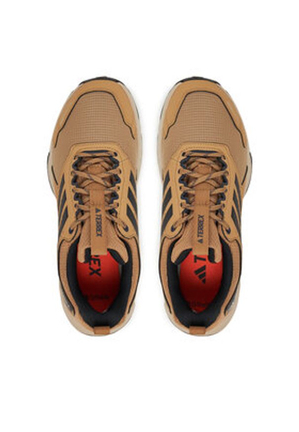 Adidas - adidas Buty do biegania Terrex Tracefinder 2 CLIMAPROOF Trail JR7771 Beżowy. Kolor: beżowy. Materiał: materiał. Technologia: ClimaProof (Adidas). Model: Adidas Terrex