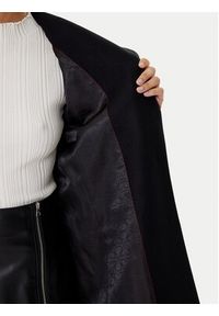 Hugo - HUGO Płaszcz wełniany Mojeni 50547691 Czarny Regular Fit. Kolor: czarny. Materiał: wełna #4