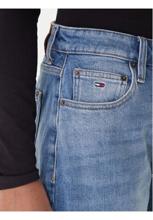 Tommy Jeans Jeansy Jeanie DW0DW22205 Niebieski Balloon Fit. Kolor: niebieski