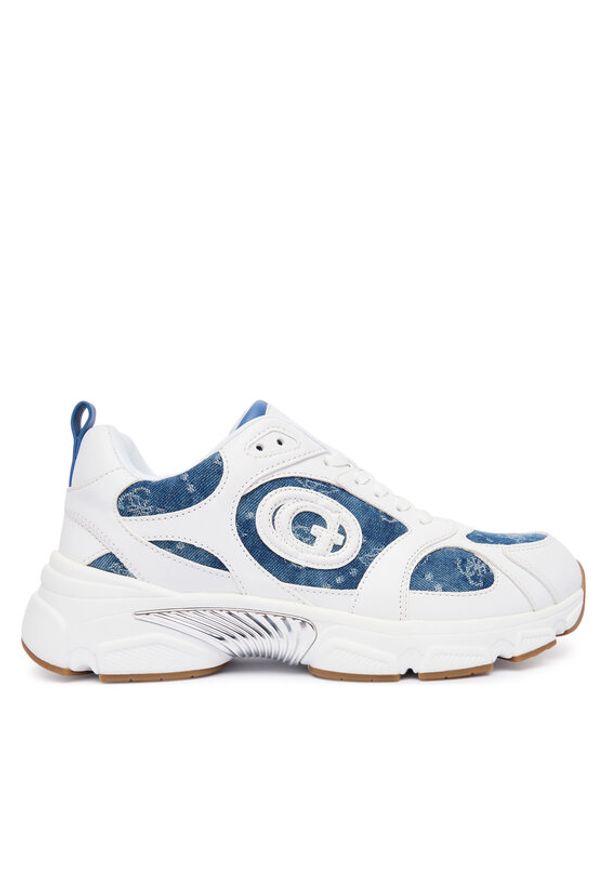 Guess Sneakersy FLFI2B ELE12 Biały. Kolor: biały. Materiał: skóra