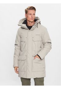 Didriksons Parka Drew 504252 Beżowy Regular Fit. Kolor: beżowy. Materiał: syntetyk #1