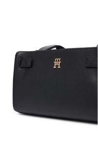TOMMY HILFIGER - Tommy Hilfiger Torebka Th Joy Crossover AW0AW19065 Czarny. Kolor: czarny. Materiał: skórzane #3