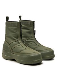 Moon Boot Śniegowce Luna Zip Boot 80D2480010 Khaki. Kolor: brązowy. Materiał: materiał #7