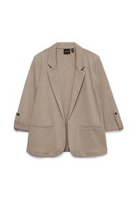 Vero Moda Marynarka Eva 10331948 Beżowy Loose Fit. Kolor: beżowy. Materiał: syntetyk #5