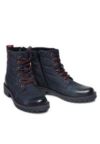Lasocki Trapery WI16-GIRO-02 Granatowy. Kolor: niebieski. Materiał: nubuk, skóra #3