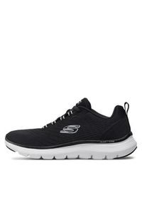 skechers - Skechers Sneakersy Flex Appeal 5.0- 150201/BKW Czarny. Kolor: czarny. Materiał: mesh, materiał #5