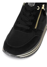 Remonte Sneakersy D1316-01 Czarny. Kolor: czarny. Materiał: materiał #6