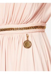 Elisabetta Franchi Sukienka wieczorowa AB-456-32E2-V780 Różowy Slim Fit. Kolor: różowy. Styl: wizytowy #2