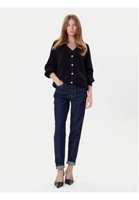 Guess Kardigan W5YR06 Z3OO0 Czarny Regular Fit. Kolor: czarny. Materiał: akryl, bawełna #5