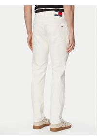 Tommy Jeans Jeansy Scanton DM0DM23270 Biały Slim Fit. Kolor: biały #5