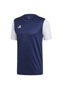 Adidas - Koszulka piłkarska męska adidas Estro 19 Jersey. Kolor: biały, niebieski, wielokolorowy. Materiał: jersey. Sport: piłka nożna #1