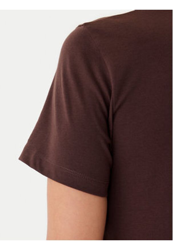JOOP! T-Shirt 58 254JE58Tori 30048474 Brązowy Slim Fit. Kolor: brązowy. Materiał: bawełna