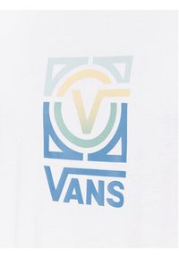 Vans T-Shirt Veesta VN0007US Biały Classic Fit. Kolor: biały. Materiał: bawełna #4