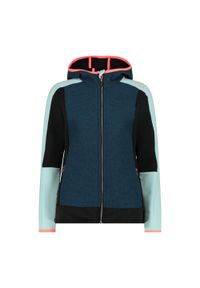 Bluza damska turystyczna CMP 34M2826. Okazja: na co dzień. Kolor: zielony. Styl: casual, sportowy. Sport: turystyka piesza #1
