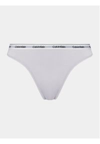 Calvin Klein Underwear Komplet 3 par stringów 000QD5209E Kolorowy. Materiał: bawełna. Wzór: kolorowy #4