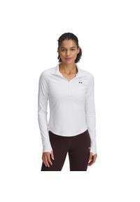 Damski top treningowy Under Armour Motion. Kolor: czarny, wielokolorowy, biały. Sport: bieganie, fitness #1