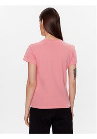 Trussardi Jeans - Trussardi T-Shirt Small Greyhound 56T00538 Różowy Regular Fit. Kolor: różowy. Materiał: bawełna #4