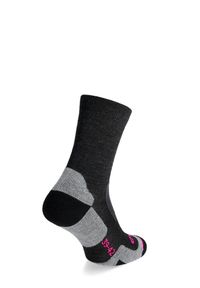 Skarpety merino damskie CMP Trekking Wool Sock. Kolor: czarny. Sport: turystyka piesza
