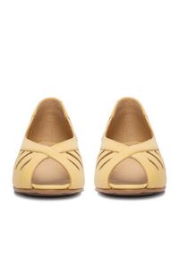Lasocki Baleriny CEO-RST-ERICA-66 Żółty. Kolor: żółty. Materiał: skóra #4