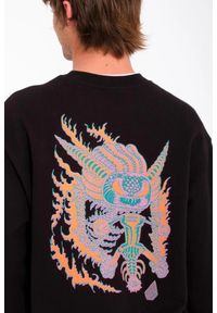 Bluza sportowa męska Volcom Tetsunori. Kolor: czarny. Materiał: bawełna