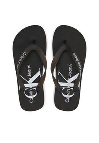 Calvin Klein Jeans Japonki Beach Sandal Monologo Tpu YW0YW01246 Czarny. Kolor: czarny #4