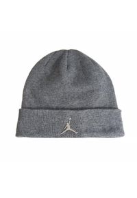 Czapka zimowa Air Jordan Cuffed Beanie Carbon Heather Szara - 9A0063-GEH. Kolor: szary. Sezon: zima. Styl: sportowy #1