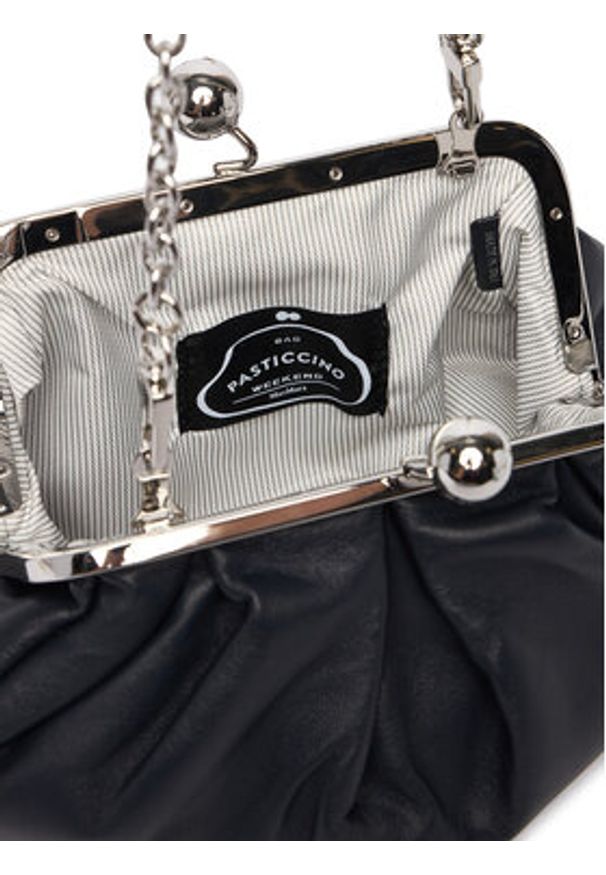 Weekend Max Mara Torebka 2615511164600 Granatowy. Kolor: niebieski. Materiał: skórzane