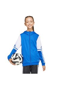 Adidas - Bluza dla dzieci adidas Squadra 25 Hoody. Kolor: wielokolorowy, niebieski, biały. Sport: fitness #2