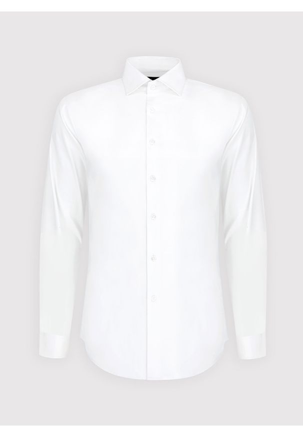 Pako Lorente - PAKO LORENTE – Koszula męska P000B-1X-002-B-S. Typ kołnierza: kołnierzyk klasyczny. Materiał: bawełna, elastan. Długość rękawa: długi rękaw. Długość: długie. Wzór: gładki. Styl: klasyczny, elegancki