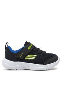skechers - Skechers Sneakersy Mini Wanderer 407300N/BBLM Czarny. Kolor: czarny. Materiał: materiał #1