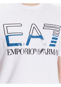 EA7 Emporio Armani T-Shirt 3RPT07 PJLBZ 1100 Biały Regular Fit. Kolor: biały. Materiał: bawełna #3