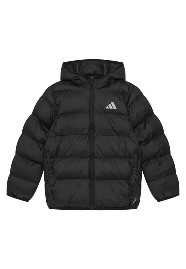 Adidas - adidas Kurtka zimowa JL7430 Czarny Regular Fit. Kolor: czarny. Materiał: syntetyk. Sezon: zima