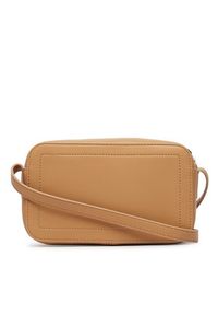 Calvin Klein Torebka Bold Ck Camera Bag LV04F3220G Beżowy. Kolor: beżowy. Materiał: skórzane #3