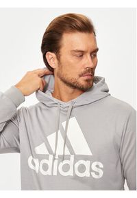 Adidas - adidas Dres French Terry JD9861 Szary Regular Fit. Kolor: szary. Materiał: syntetyk #6